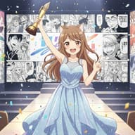 『Vジャンプ』付録に宝鐘マリンのホロライブカード 漫画家 矢吹健太朗が描き下ろしのサムネイル